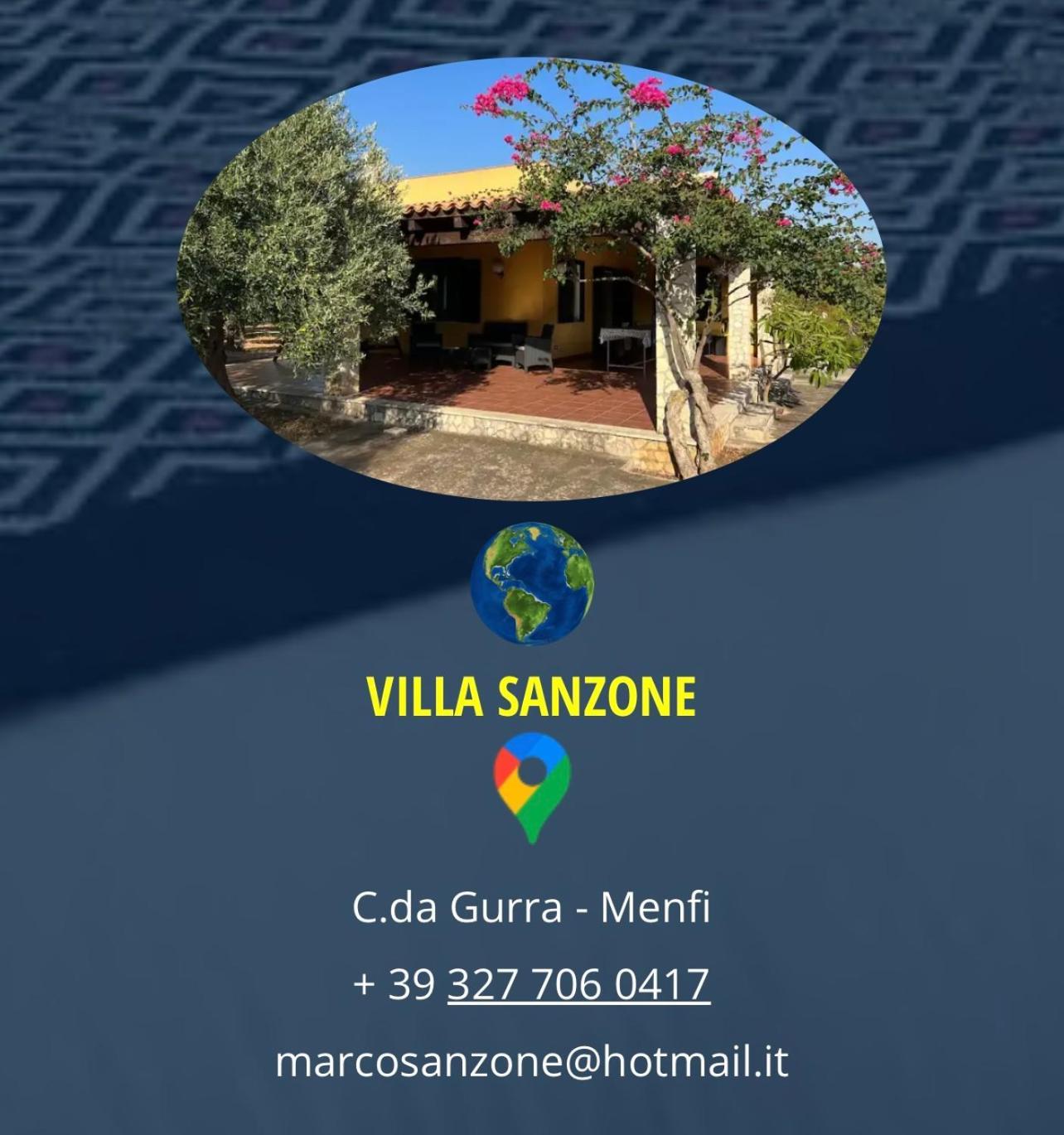 Villa Sanzone Menfi Exterior photo